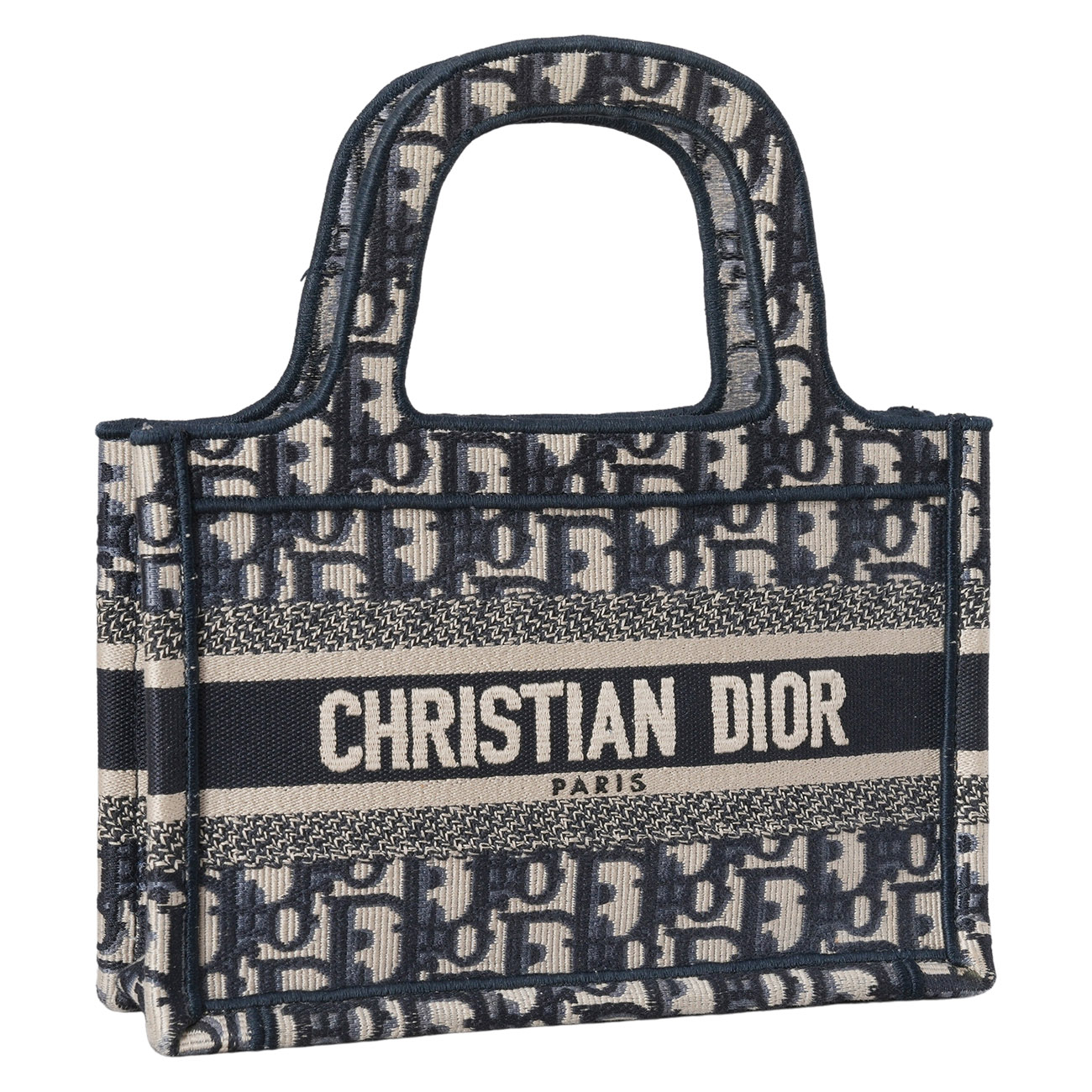 CHRISTIAN DIOR(USED)디올 오블리크 북토트 미니